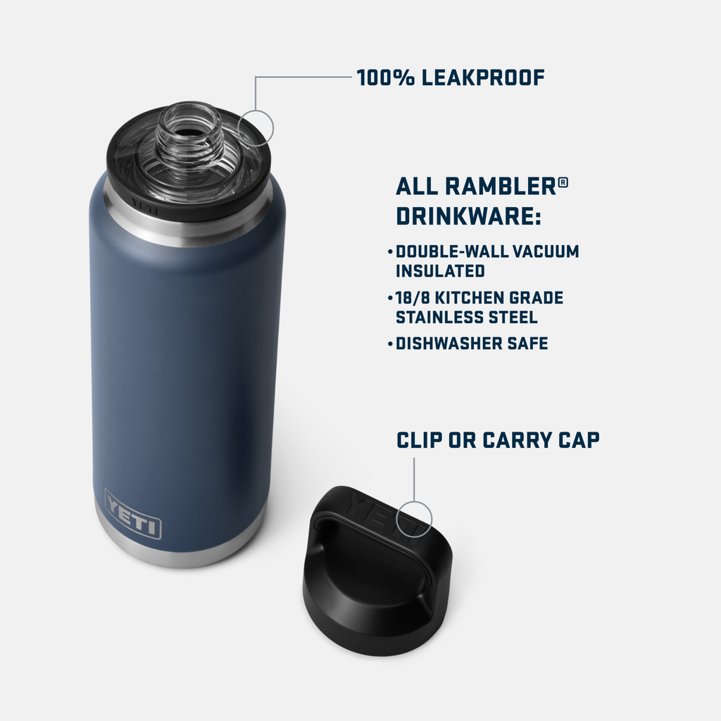 Rambler® 36 oz Water Bottle WITH COLOR-BLOCKED CHUG CAP