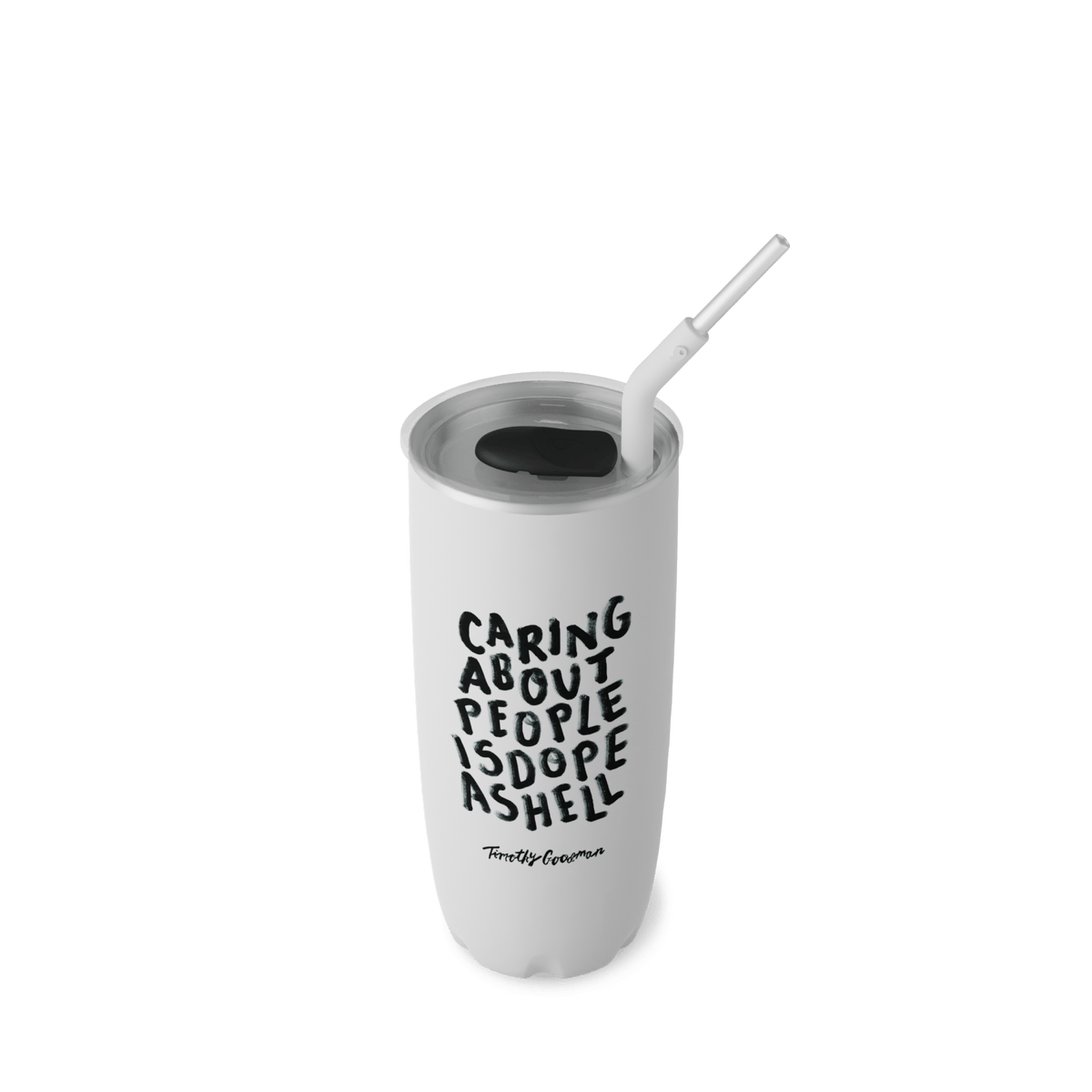 Timothy Goodman x S'well Tumbler with Straw